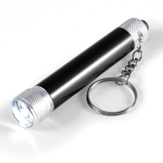 Coogee Keyring Torches Black